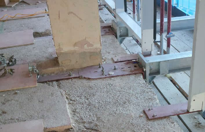 Top Fix Brackets For Balconies Using Existing Floor Substrate